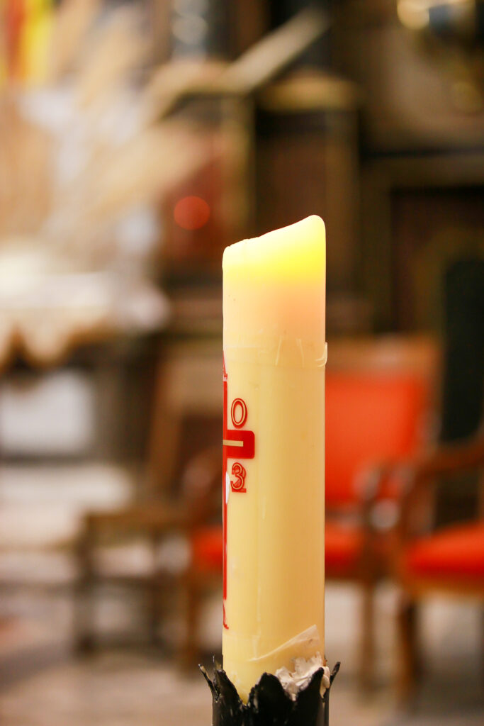 Baptême religieux à l'église