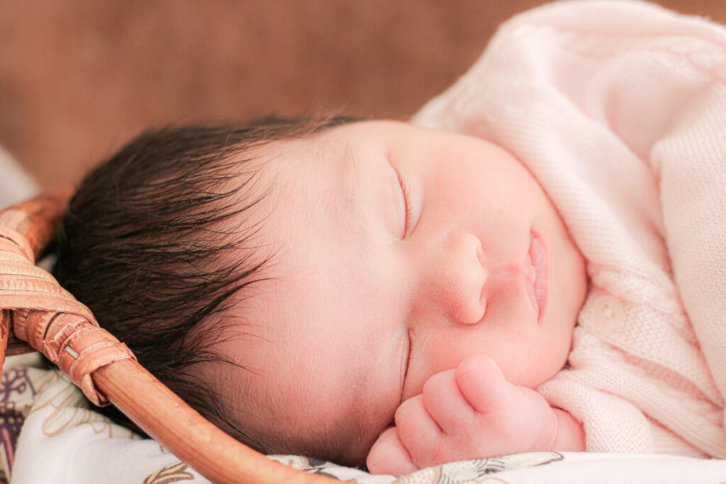 Shooting naissance bébé