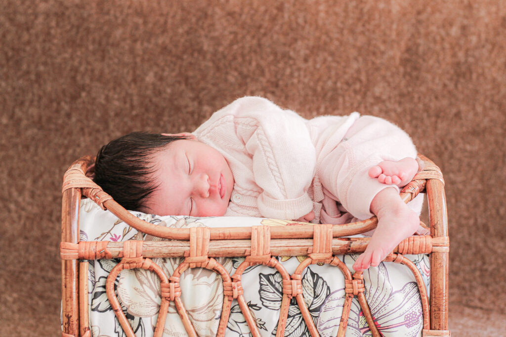 Shooting naissance bébé