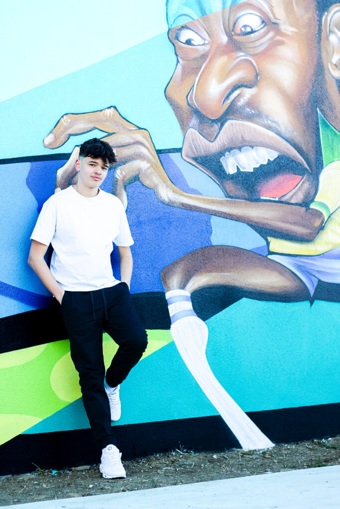 Shooting portrait ado homme