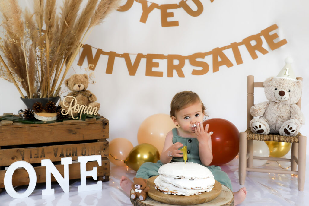 smash cake anniversaire