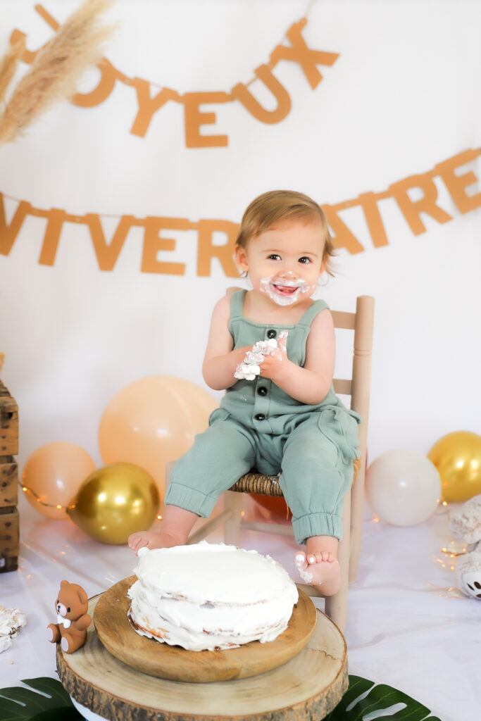 smash cake anniversaire